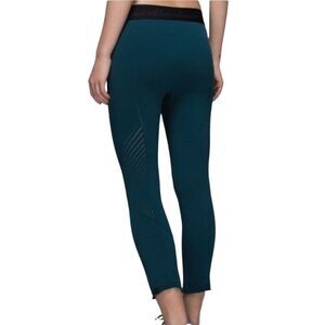 Lululemon Warp Knit Tight Leggings Alberta Lake Teal Size Small 2 4